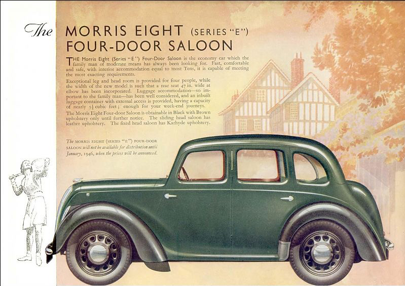 Morris 8 Series E - 4 door Saloon